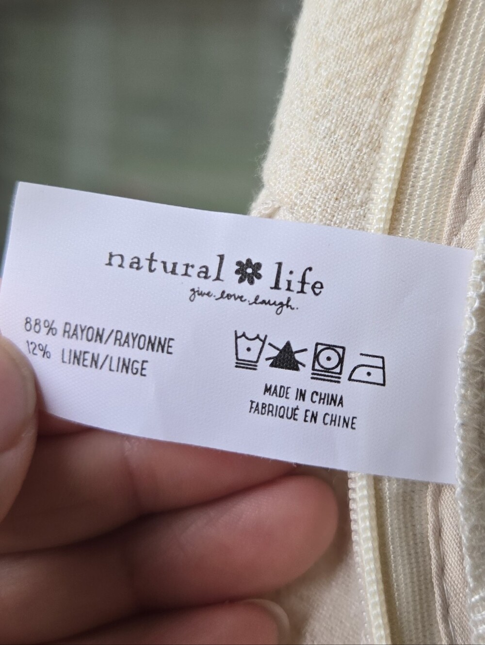 Natural Life Avery Wide-Leg Jumpsuit Tan Sz XS/small NWT - Picture 11 of 13
